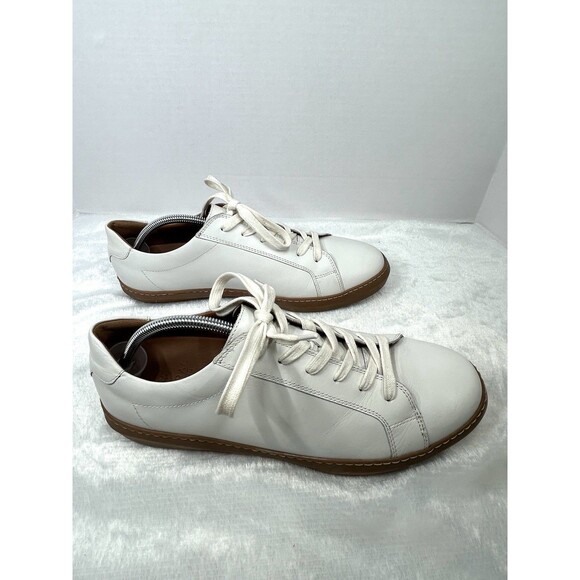 Men's Moral Code Quintus White Leather Sneakers Size 11 - Picture 4 of 8